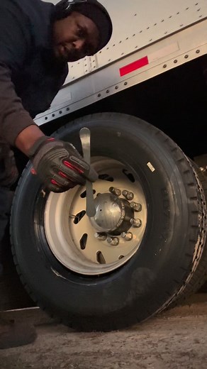 This is how you put a tire on with the mini bar. | Johnny Willis