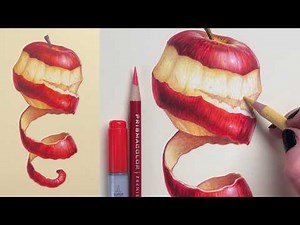 Realistic Apple in Minutes With This One Technique!