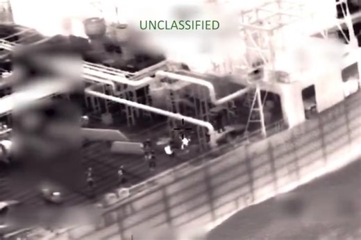 US military intercepts and seizes another sanctioned oil tanker 'Olina' in the Caribbean Sea as part of an expanded campaign to enforce sanctions on Venezuelan oil exports Video: @southcom/X | WION