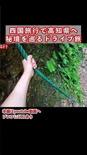 ヤバい秘境を歩く！高知県ドライブ旅の思い出