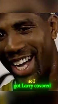 "If You Squinted... It Looked Like Magic." 🪄😭 (Tears) #larrybird #magicjohnson #nba #emotional