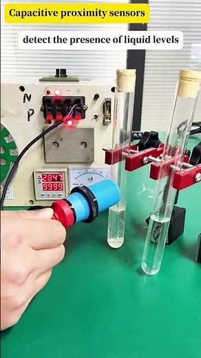 Capacitive proximity sensors #sensor #automation#proximitysensor