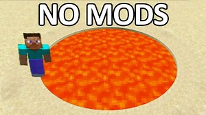 Perfect circle in vanilla Minecraft!