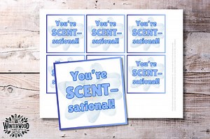 You're SCENT-Sational Printable Gift Tags