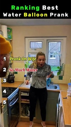 Ranking best water balloon prank
