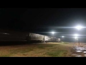 Northbound CSX Grain Train Flies through Petersburg, Va.