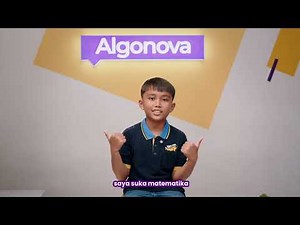 ALGONOVA: Sekolah IT untuk Anak | Coding, AI, Matematika & Desain