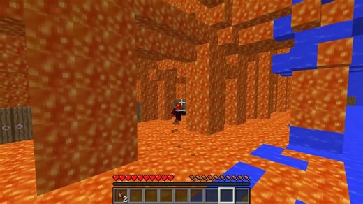 10K views · 165 reactions | Mikey and JJ LAVA vs WATER Elemental Life Cycle in Minecraft Maizen! | Creeper Creations | Facebook