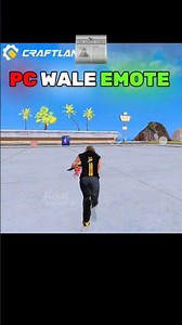 FAST EMOTE LIKE PC 💥⚡ #freefire #craftland