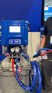 Introducing the Reactor 3 Hydraulic — now with advanced electronic pressure control for even better spraying precision. Enjoy all the trusted features of the Reactor 3, now available in a hydraulic system designed for enhanced performance and reliability. Experience smooth operation and improved control on every job. | Graco Spray Foam Equipment
