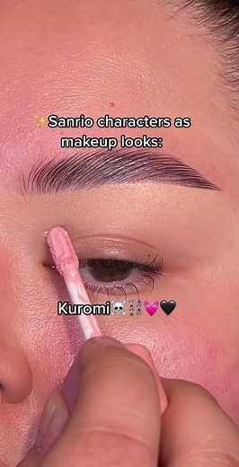 Kuromi Makeup Transformation Ideas