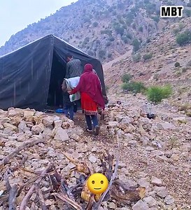 588K views · 11K reactions | Rainstorm & Flash Flood Hit Us - Nomadic Family’s Struggle for Survival in the Mountains | MTB biker | Facebook