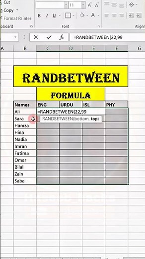 Excel RANDBETWEEN Formula Explained 😎 | Avoid Mistakes & Save Time