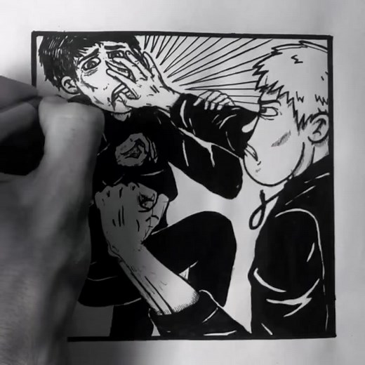 Creating Dynamic Comic Art: Step-by-Step Drawing Process