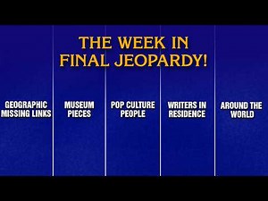 A Week in Final Jeopardy!: 4/6 - 4/10 | JEOPARDY!