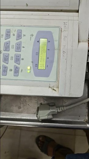 Bionet Ecg Machine calibration #calibration #hospitalequipment #machine