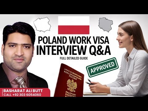 Guaranteed Tips to Pass Your Poland Work Visa Interview | Detailed Video