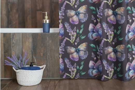 Custom shower curtains | Design shower curtains online