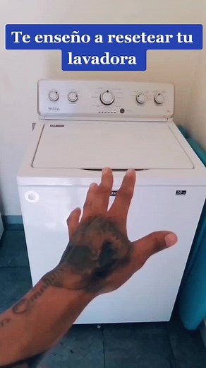Cómo resetear tu lavadora Maytag o Whirlpool fácilmente