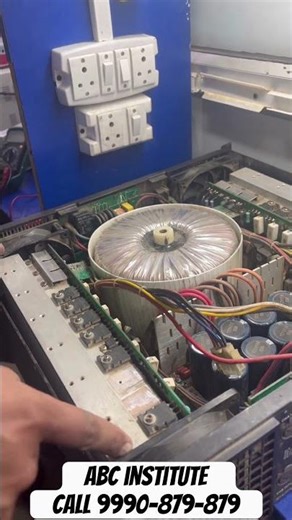 Amplifier repairing course live practical in ABC institute #viral #amplifier_repairing_course