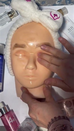 Makeup on mannequin 😍😍😍#shortvideo #makeup