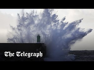 Storm Ciaran: UK braced for floods with 80 warnings in place