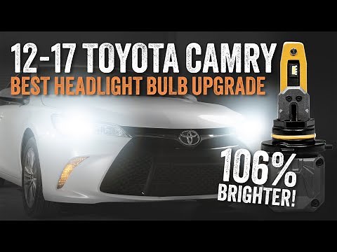 Unlock 106% More Brightness, Best LED Headlight Upgrade for 2012-2017 Toyota Camry | HR Tested