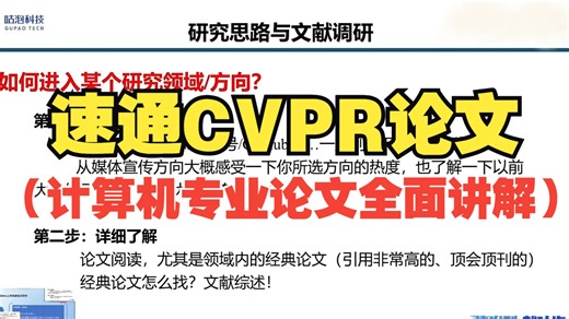爆肝整理！如何完成一篇顶会论文（计算机论文为例），从选题到投稿全流程，小白直通车（论文、计算机、期刊、顶会论文、硕士、博士、CVOR、SCI、论