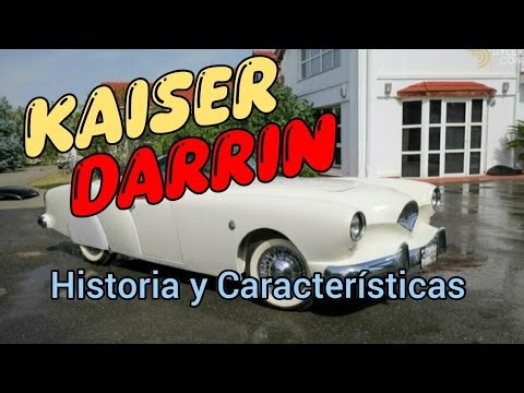 Kaiser Darrin 1954 | El deportivo americano con puertas correderas más raro de la historia