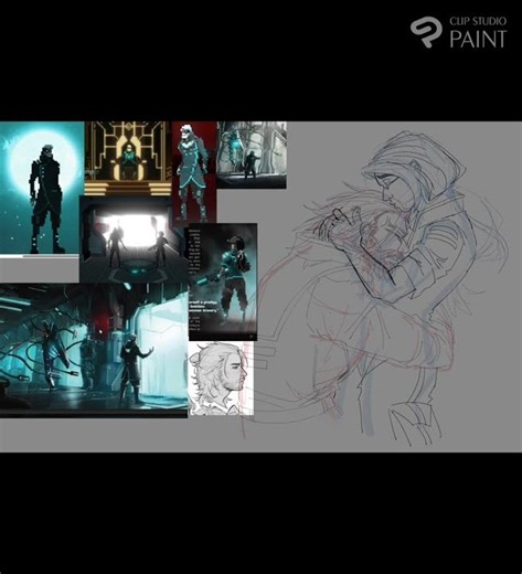 Crying Suns Commission #cryingsuns #fanart #commission #digitalart