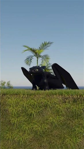 Toothless: Cliff Run & Alpha Roar Animation