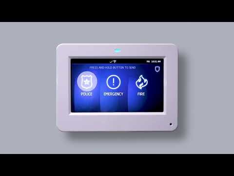 How to Use the Panic Feature on the DMP Touchscreen Keypad