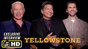 JoBlo.com sits down with Wes Bentley, Gil Birmingham and Neal McDonough to talk Yellowstone season 2! CAST: Kevin Costner, Kelly Reilly, Wes Bentley, Gil Birmingham, Neal McDonough, Luke Grimes, Kelsey Asbille, Cole Hauser | JoBlo.com