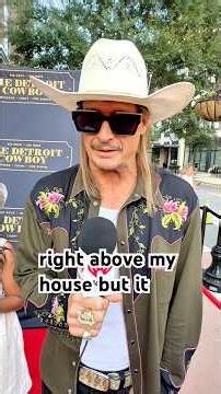 Kidrock broke his silence and revealed the real reason why the helicopter was circling