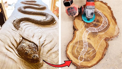 Impossible Animal Carving Table