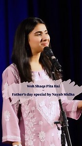 114K views · 97K reactions | Woh Shaqs Pita Hai  One simple hug & your dad is happier for the year. This Father’s Day give your dads the unasked Jadu ki Jhappi & tell them their love isn’t invisible  #Ad | Nayab Midha | Facebook