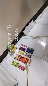 every crayola 48 count Crayons