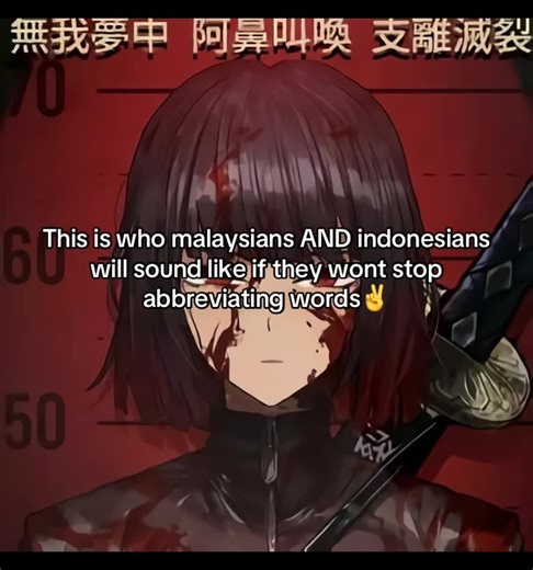 Malaysian and Indonesian Word Abbreviations: A Funny Insight