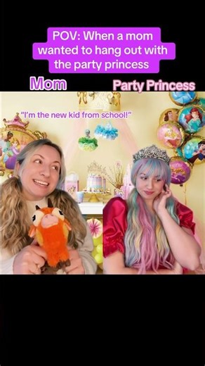(whats up guys Im 16) When moms want to hang out with the party princess #shorts #pov