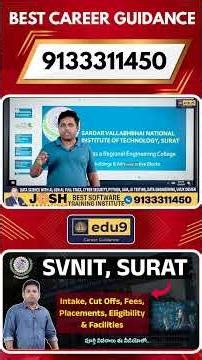 Is SVNIT Surat REALLY Worth It? Intake, Campus Facilities, and Fees Details