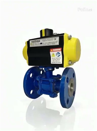 2 Way Pneumatic Ball Valve – Flanged End (RF/RTJ) | SS/CS, CI/DI | Pneumatic Actuated Ball Valve