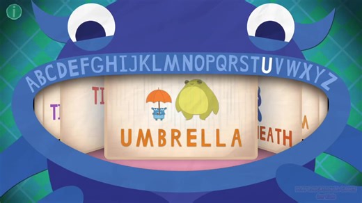 Endless Alphabet - Letter U 自然拼读 U