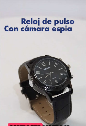 👀 Cámara Espía Mini Oculta En Reloj De Pulsera 4k 1080 Hd Conexión Global ⏰ #camaraoculta #camara #tecnologia #innovation #tik_tok #reloj https://articulo.mercadolibre.com.mx/MLM-2768248924-camara-espia-mini-oculta-en-reloj-de-pulsera-4k-1080-hd-_JM