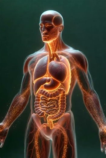 what happens when you eat orange 🍊 inside the body #shorts