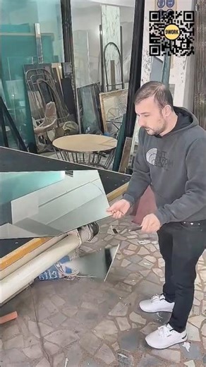 Precision Glass Cutting Technique for Perfect Circular Shapes #9work