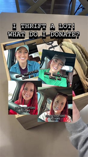 Thrift, donate, repeat! 😜 I thrift a lot, but what do I donate? ••••••••••• #thrifting #thrifthaul #hoarder #donation #thrift