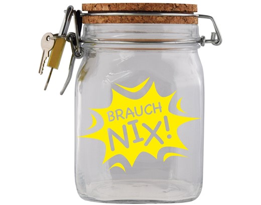 Money Box, Gift Idea, No Extras Needed, Transparent, Size L (1 Liter) - Etsy