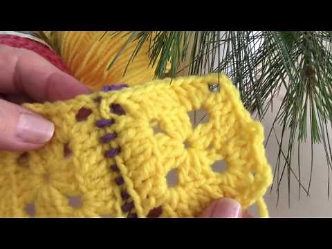 Como Unir Cuadros En Crochet ( 7 Maneras Faciles )