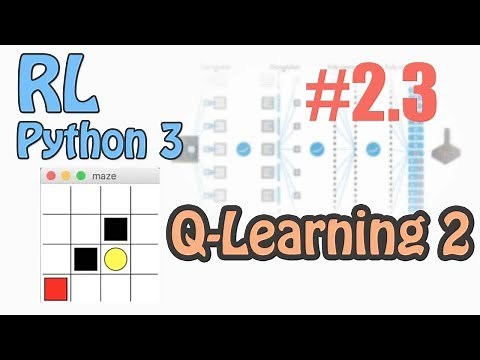 #2.3 Q Learning 思维决策 (强化学习 Reinforcement Learning 教学)