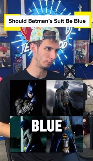 Should Batman’s Suit Be Blue? #escapepod #batman